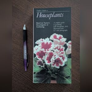 Norman Taylors Guide to Houseplants 1987 1st Edition Vintage Encyclopedia Book